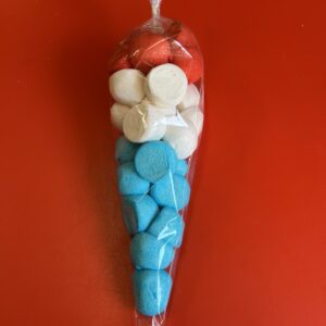 Snoepzak 'Nederlandse Vlag' - Spekbollen (30 stuks)