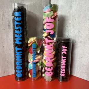 Snoepkoker - Klein - Bedankt Juf/Meester