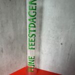 Lege snoepkoker (Groot) - met tekst 'Fijne Feestdagen' - Afbeelding 2