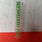 Lege snoepkoker (Middel) - met tekst 'Fijne Feestdagen' - Afbeelding 2